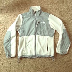 White North Face Denali Fleece